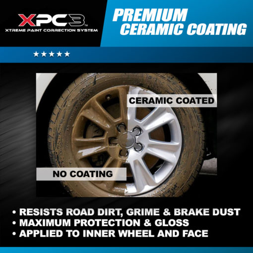 Premium Ceramic Wheel Coating (Includes All Wheels Inner & Outer Barrel) 